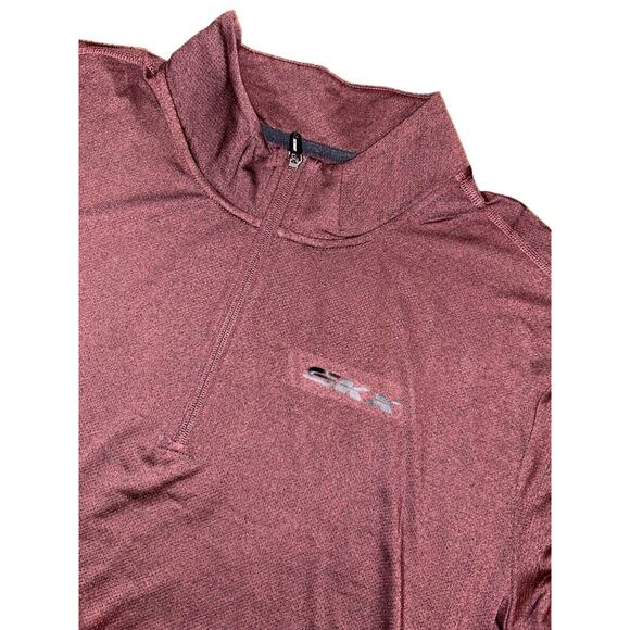 Skechers SKX Sketch-Air Maroon Athletic Running 1/4 Zip Up Jacket Men’s 2XL NWT - Picture 3 of 9
